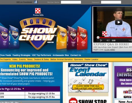 Honor Show Chow Website